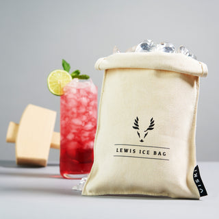 CANVAS BAG NATURALLY ABSORBS EXCESS WATER TO KEEP ICE CRISP - When you break ice, you also create residual water. But if you crush your ice in a canvas bag, the bag quickly and naturally absorbs this excess water, leaving crisp crushed ice within.