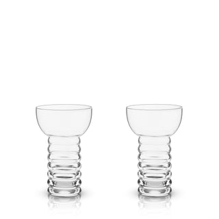 IMPRESS FRIENDS AND GUESTS WITH ELEGANT GLASSWARE – Give this unique glassware as a gift to craft cocktail lovers, birthdays, or wedding gifts. Or amp up your casual cocktail night with this cocktail set and give your bar cart a tropical twist.