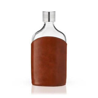 THE PERFECT GIFT - Gift this glass flask at Christmas or birthdays, or as a gift for groomsmen, best friends, Father’s day gifts, and more. Gift this small flask to the special person in your life, or why not treat yourself to a stylish liquor flask?