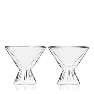 UNIQUE GIFT FOR COCKTAIL LOVERS – Impress the cocktail lover or mixologist in your life with stylish, unique martini glasses. This thoughtfully designed cocktail glass gift set makes the perfect Christmas, birthday, anniversary, or housewarming gift.