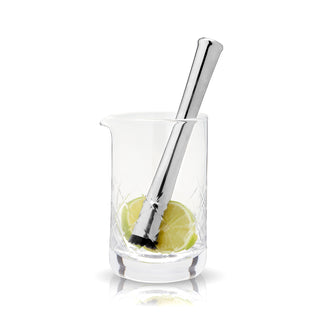 GREAT GIFT FOR ASPIRING MIXOLOGISTS – Viski’s professional muddler makes a great addition to any bar tool set. Gift this home bar accessory to any craft cocktail lover who is looking to work on their bartending skills!