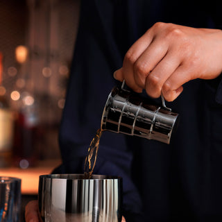 Gunmetal Stepped Jigger