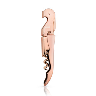 COPPER FINISH CORKSCREW – Designed to exemplify top-shelf quality, this Signature Corkscrew epitomizes the Viski’s strive for excellence. With a shining copper finish, this is the classiest, most sophisticated corkscrew around.