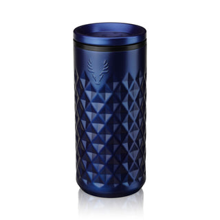 INSULATED COCKTAIL TUMBLER: Stainless steel highball glasses are an elegant way to enjoy cocktails outdoors without worrying about broken glass. This faceted insulated cocktail tumbler won’t shatter and keeps drinks chilled longer than crystal.