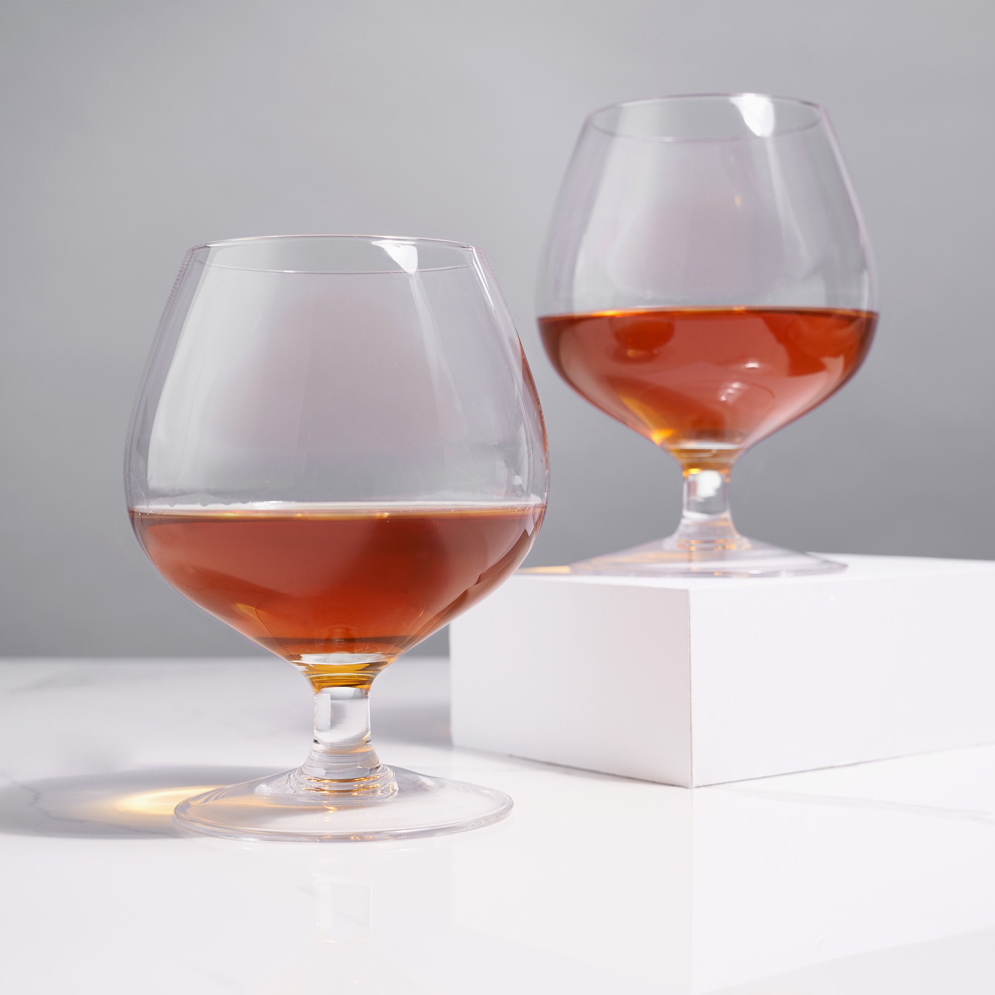 Whiskey Cognac Snifter 2 Pieces - 13.5 Ounce (400 ml) Small Crystal Brandy  Glasses - Good for Bourbon Spirit Beer Drink, BE031, by BothEarn