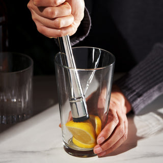 DISHWASHER SAFE AND MADE TO LAST – Sturdy construction makes this barware dishwasher safe for easy cleaning. Perfect for hosting parties, making cocktails for a crowd, or simply enjoying a quiet happy hour at home.