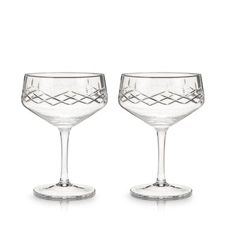 THE PERFECT GIFT FOR A NEW HOME - Anyone who cares about a good drink experience needs high-quality glassware. Give this set of 7 oz. coupe glasses as a graduation gift, housewarming gift, or wedding gift and help someone build their perfect bar.
