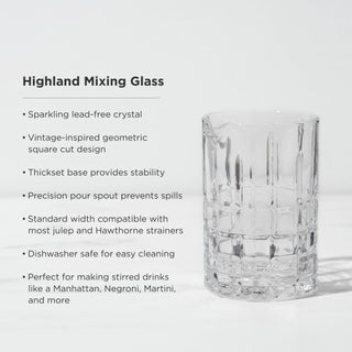 AN ESSENTIAL PART OF ANY HOME BAR - A reliable mixing glass makes a great housewarming gift, gift for cocktail lovers, gift for dad on Father's day, wedding gift, or hostess gift. Make sure to pair with a fine twisted bar spoon and nice cocktail strainer.
