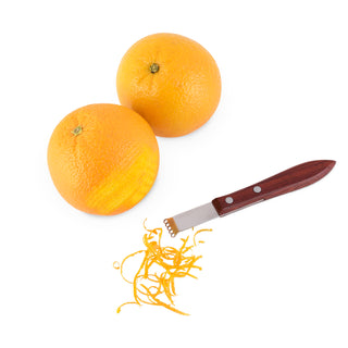 MULTIPURPOSE KITCHEN TOOL - This lime zest tool is perfect for slicing up the peels of oranges, lemons, and limes for cocktail garnishes. Add just the right touch of citrus aroma and flavor in your cocktails and give your drinks a professional touch.