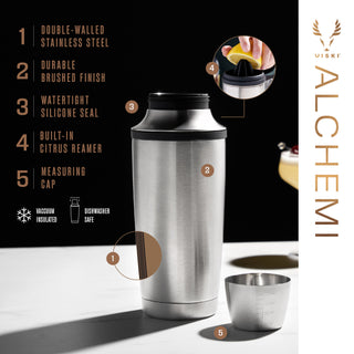 THE SCIENCE OF GREAT DRINKS - Alchemi by Viski combines technology with mixology. Rethink your home bar with innovative products that allow you to explore new flavors, create unique drinks, and experience the cutting edge of the craft cocktail world.