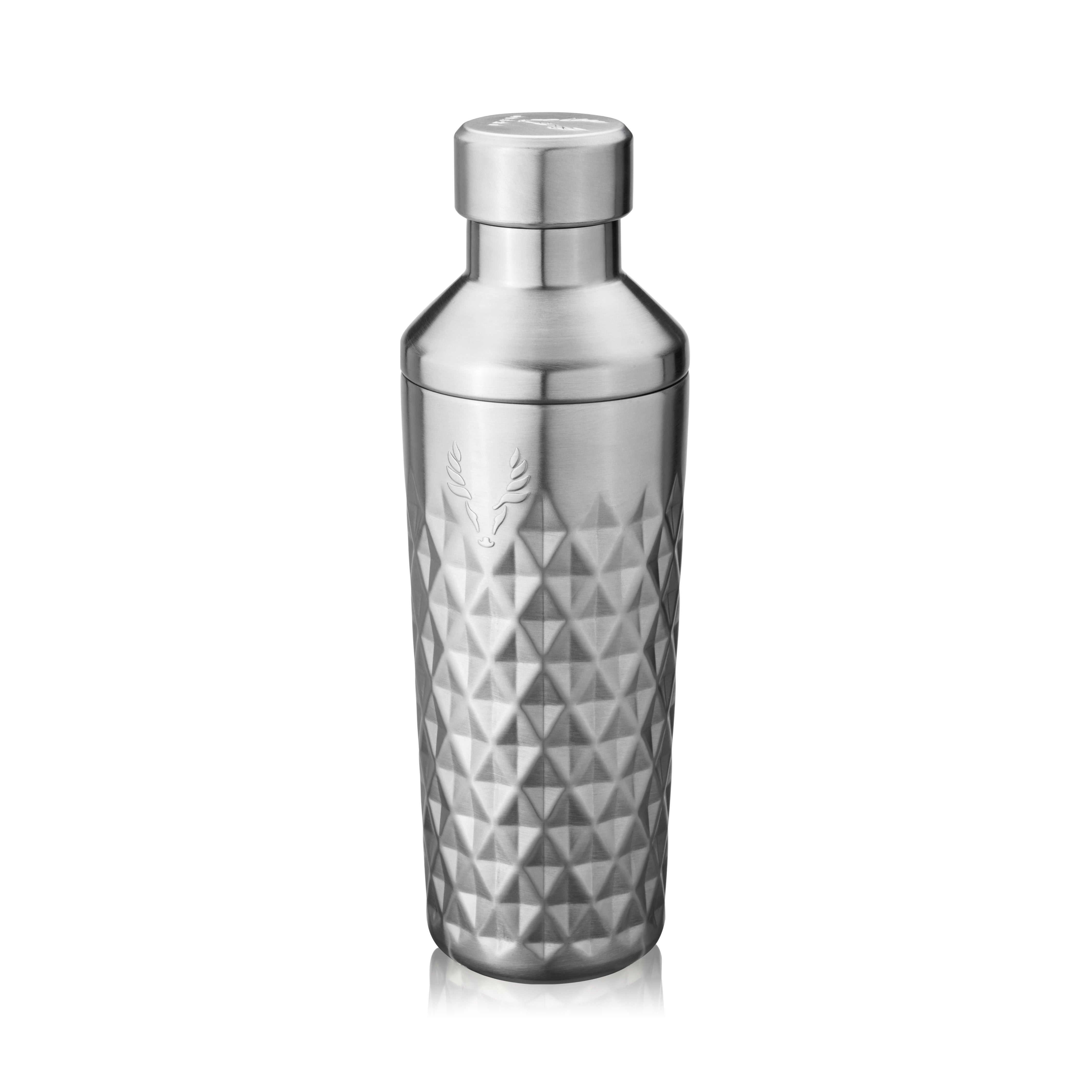 Paragon Stainless Steel Cocktail Shaker in Platinum