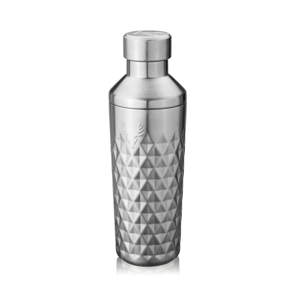 Viski Paragon Stainless Steel Cocktail Shaker, Double-Walled Drink