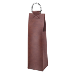 FORM & FUNCTION - Viski offers a sophisticated selection of premium and professional quality home bar accessories. This wine bag pairs beautifully with a luxury corkscrew or aerator for the perfect groomsman gift. Fits some liquor bottles too.