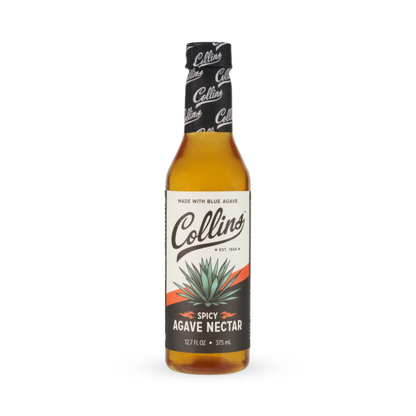 Collins Spicy Agave Nectar, Premium Cocktail Mixer for Margaritas and  Palomas, Made with Real Agave, Cocktails and Mocktails, Home Bars, Party  Essentials, Bartending Supplies, 12.7 oz, Set of 1 – Viski