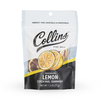 Dehydrated Lemon Cocktail Garnish, 1.3 oz