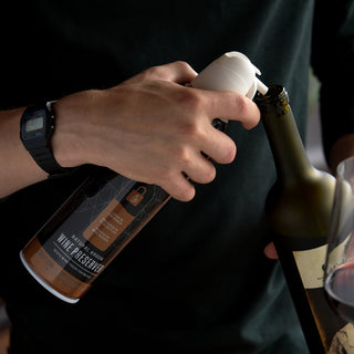 EASY TO USE - Just add wine argon gas to an open wine bottle for 2 seconds, then seal with the cork or a standard bottle stopper. Each argon gas cylinder full with enough to preserve up to 40 bottles of wine, port, and other vintages.