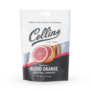 Dehydrated Blood Orange Cocktail Garnish, 1 oz