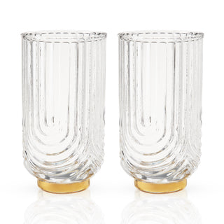 ELEGANT GIFT FOR COCKTAIL LOVERS – Impress the cocktail lover or mixologist in your life with this beautiful contemporary drinkware. This versatile cocktail glass set makes the perfect Christmas, birthday, anniversary, or housewarming gift.