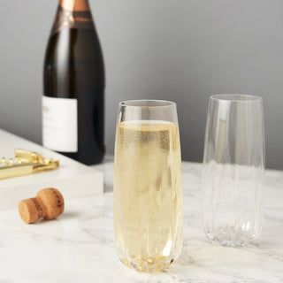 MODERN DESIGN IN CLASSIC LEAD-FREE CRYSTAL – Sleek angles and a unique cactus-inspired design give this beautiful lead-free crystal stemware a fresh, unique feel. Add some contemporary panache to your glassware collection with some stunning glasses.