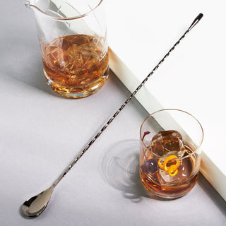 PRECISELY BALANCED - Not too light, not too heavy. Our barspoons are perfectly and precisely balanced with a teardrop-tipped spoon the size of a teaspoon. Excellent feel and ease-of-use, whether mixing cocktails at home or working a long shift.