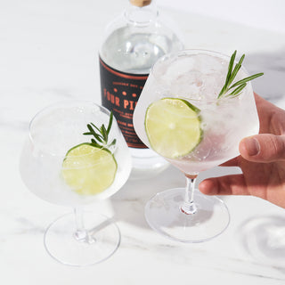 A HOME BAR ESSENTIAL - These cocktail glasses can be used for drinks, dessert glasses, for espresso drinks and more. The generous capacity makes them ideal for frozen cocktails or beer floats and is particularly good for any drink with a floral profile.
