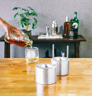 Round Ice Ball Mold - 6cm Sphere Ice Maker for Cocktails and Whisky Round Ice Ball Mold - 6cm Sphere Ice Maker for Cocktails and Whisky