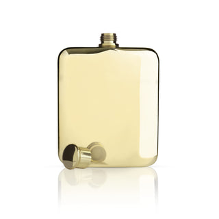 SLIP INTO YOUR POCKET - This sleek groomsman flask can be slipped into any pocket. The curved design provides added comfort when positioned against the thigh. The flask can be used at home, at the office, while camping, at the movies, and more.