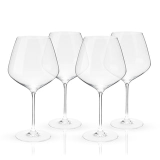 ELEGANT GIFT FOR WINE LOVERS – Impress the wine connoisseur in your life with brilliantly clear glassware that lives up to their excellent wine cellar. This red wine glass gift set makes the perfect Christmas, birthday, anniversary, or housewarming gift.