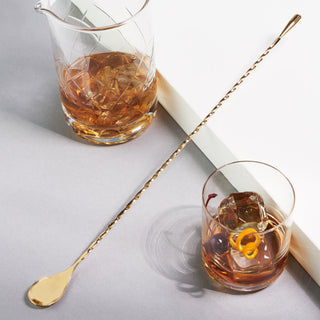 PRECISELY BALANCED - Not too light, not too heavy. Our barspoons are perfectly and precisely balanced with a teardrop-tipped spoon the size of a teaspoon. Excellent feel and ease-of-use, whether mixing cocktails at home or working a long shift.