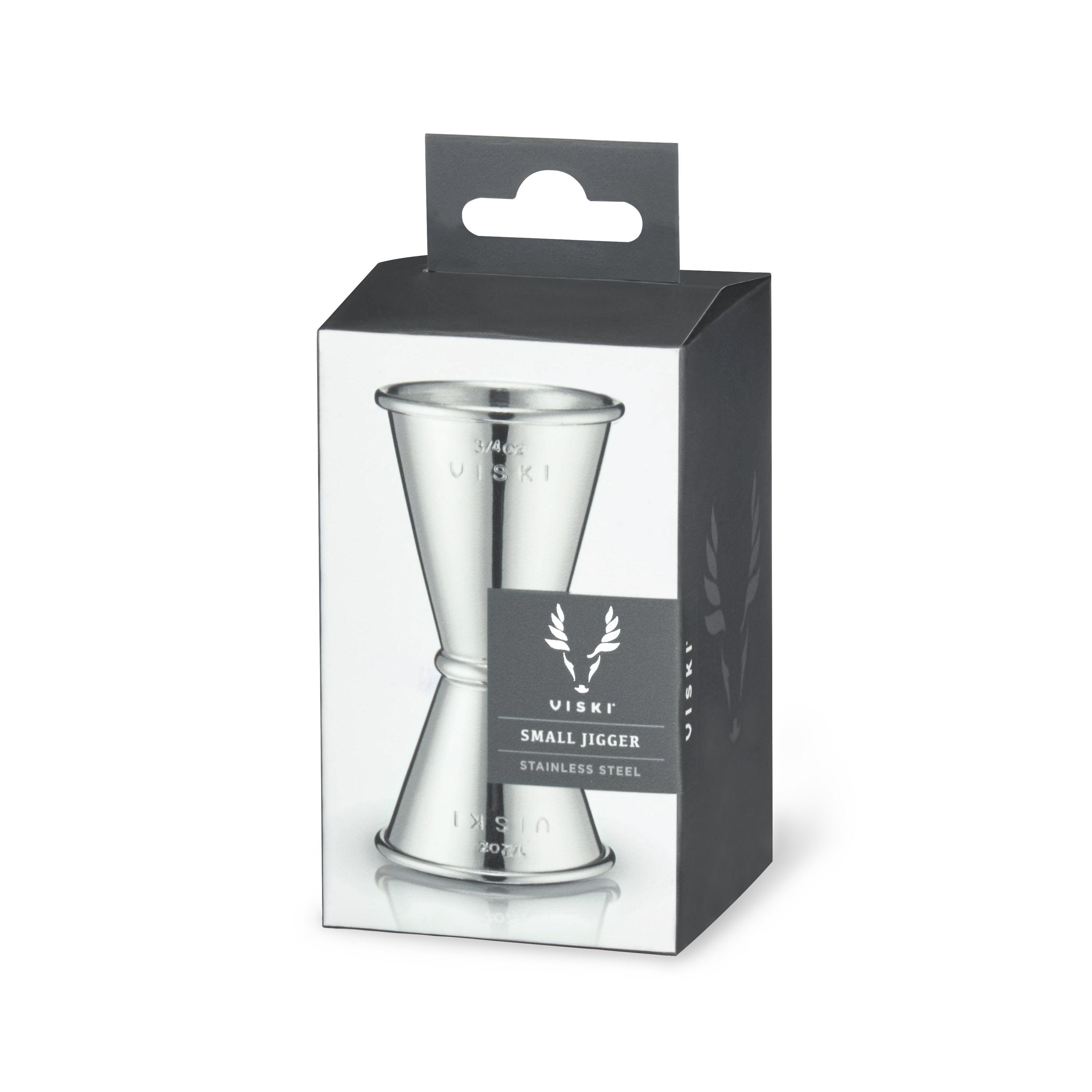 Small Stainless Steel Japanese Style Jigger By Viski®, Silver Finish :  Target