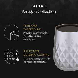 Paragon Stainless Steel Wine Tumbler in Platinum