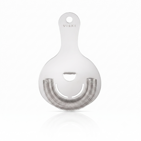 Viski Hawthorne and Bartending Strainer - Stainless Steel Bar