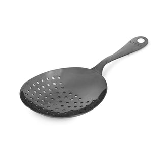 COMFORTABLE HANDLE - Unlike other julep bar strainers that can cause wrist issues, this handheld strainer has a rounded handle that nestles comfortably in the hand, so it can be used for hours on end.