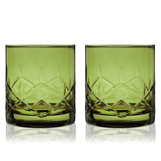 GIFTABLE SCOTCH GLASSES SET OF 2  – Give this set of tinted liquor glasses as a gift to whiskey lovers, gifts for Father’s day, drinking gifts for men, or groomsmen gifts. Impress visitors by sharing a pour of Scotch in high-quality crystal whiskey glasses.