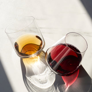 ELEGANT GIFT FOR WINE LOVERS – Impress the wine connoisseur in your life with this flawlessly clear glassware that complements their wine collection. This rolling stemless wine glass set makes the perfect Christmas, birthday, or housewarming gift.