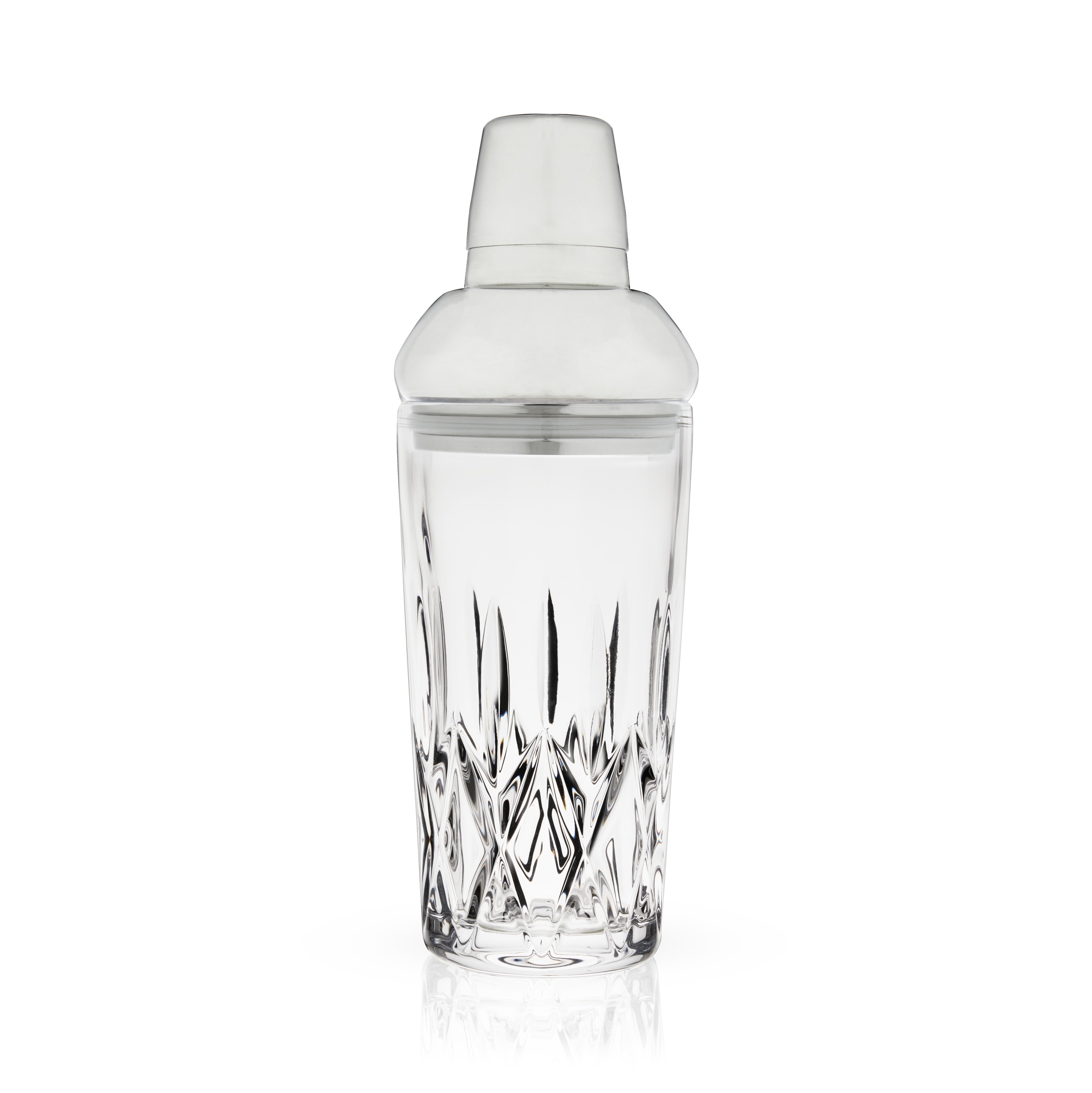 glass cocktail shaker