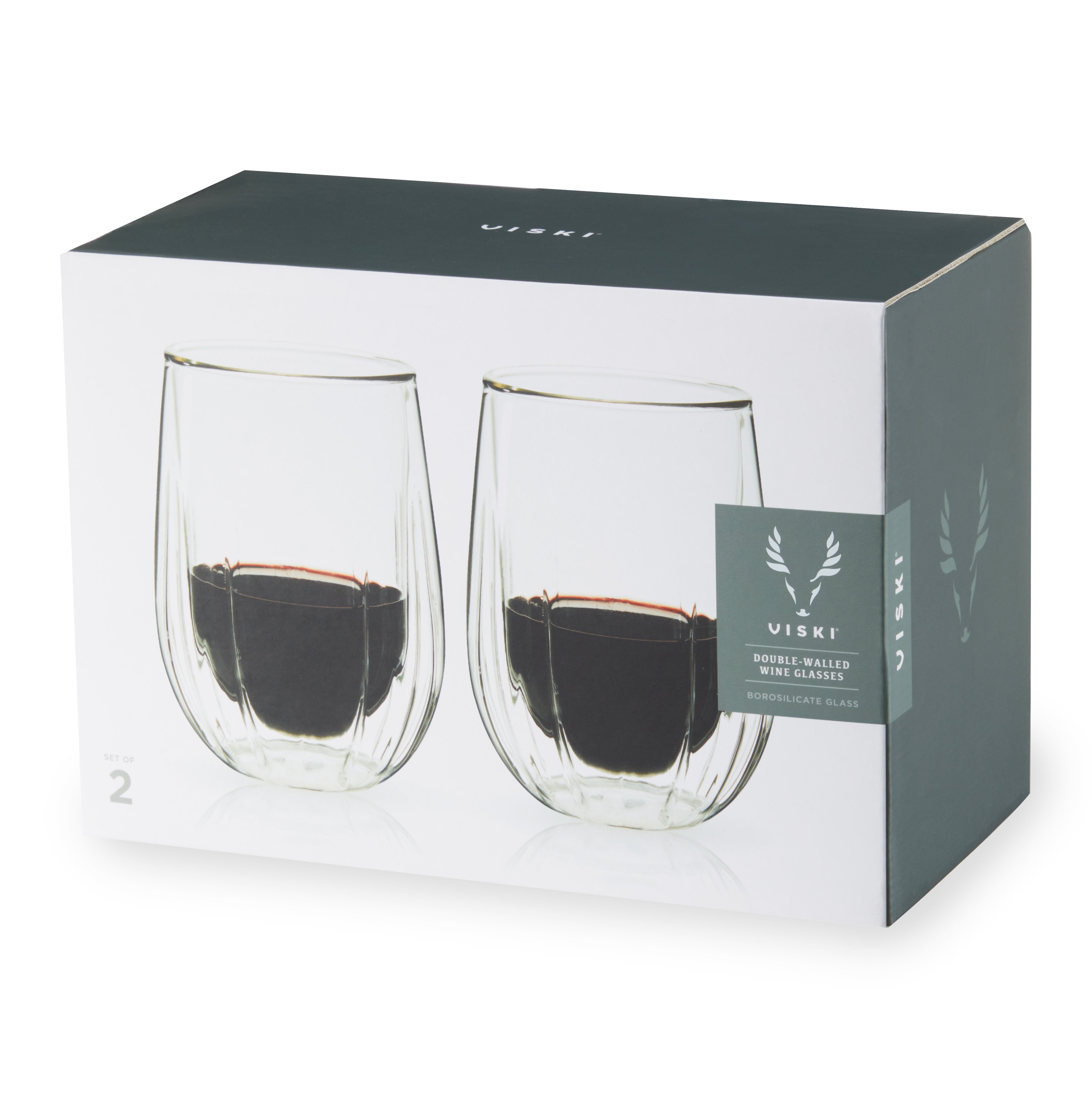 Wine Glass Set - 2 Wine Glasses –