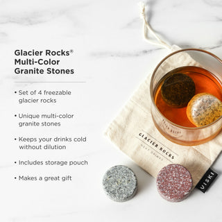 WHISKEY GLACIER ROCKS ARE THE PERFECT GIFT FOR BARTENDERS - Great as gifts for bartenders, Christmas gifts, stocking stuffers, groomsmen gifts, gifts for whiskey fans, or anyone who likes their drinks strong and cold. Perfect small gift.
