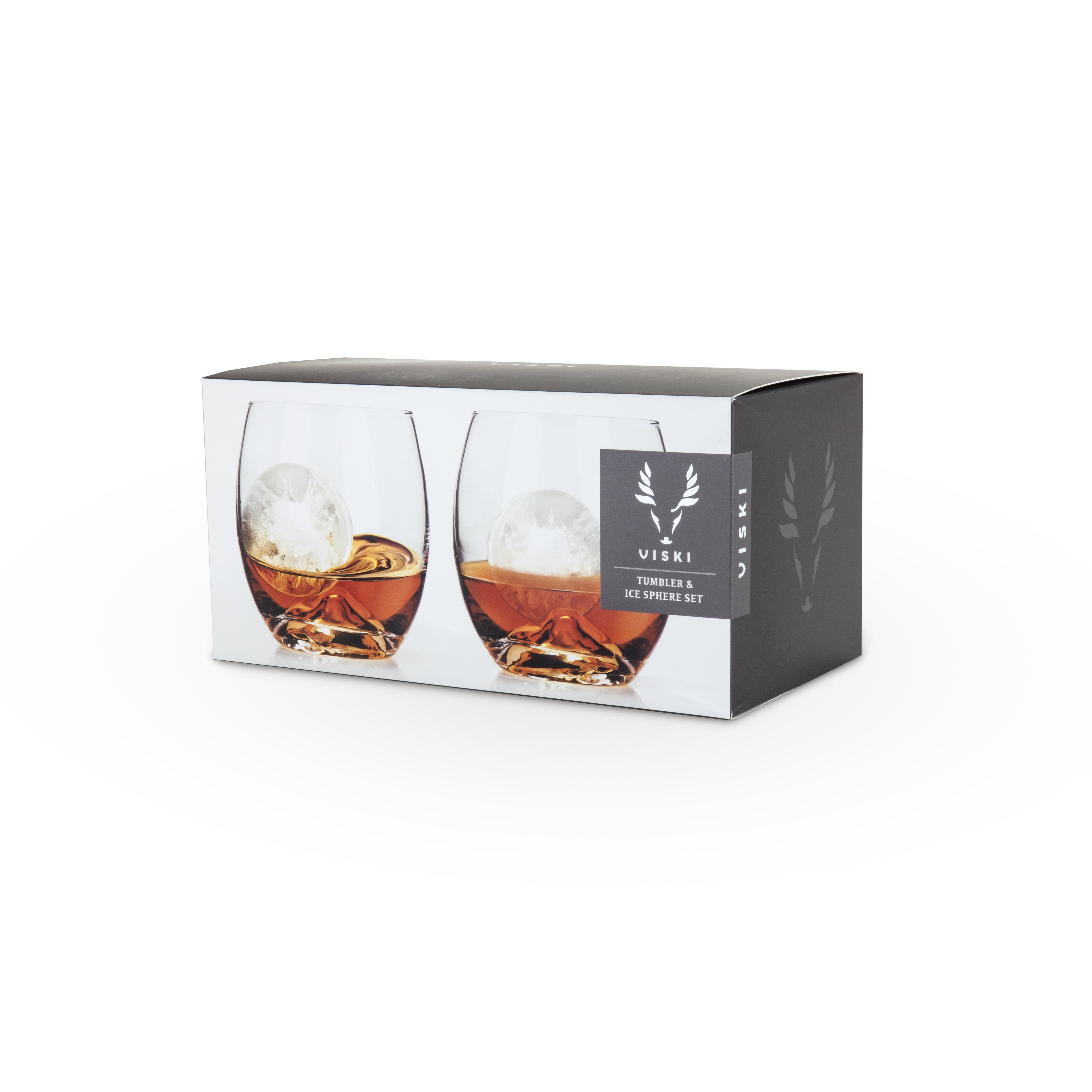 Whiskey Glass and Sphere Ice Tray Set – Darling State of Mind