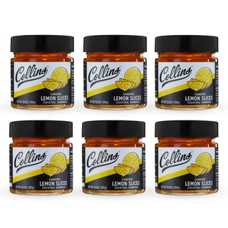 Candied Lemon Slices in Syrup 10.6 oz , Set of 6
