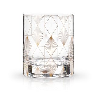 IMPRESS FRIENDS AND GUESTS – Give this ornate tumbler as a gift to whiskey lovers, gifts for Father’s day, or groomsmen gifts. Put on your favorite jazz record and mix up a few old fashioneds in glasses that recall the golden age of cocktail culture.
