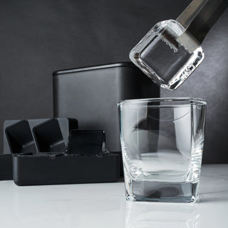 MAKES 2 CRYSTAL CLEAR ICE CUBES - The dishwasher-safe, food-safe silicone mold makes 2 extra large craft ice cubes so your drinks will look and taste even better. Often underrated, ice can make or break a cocktail, so use only the best.

