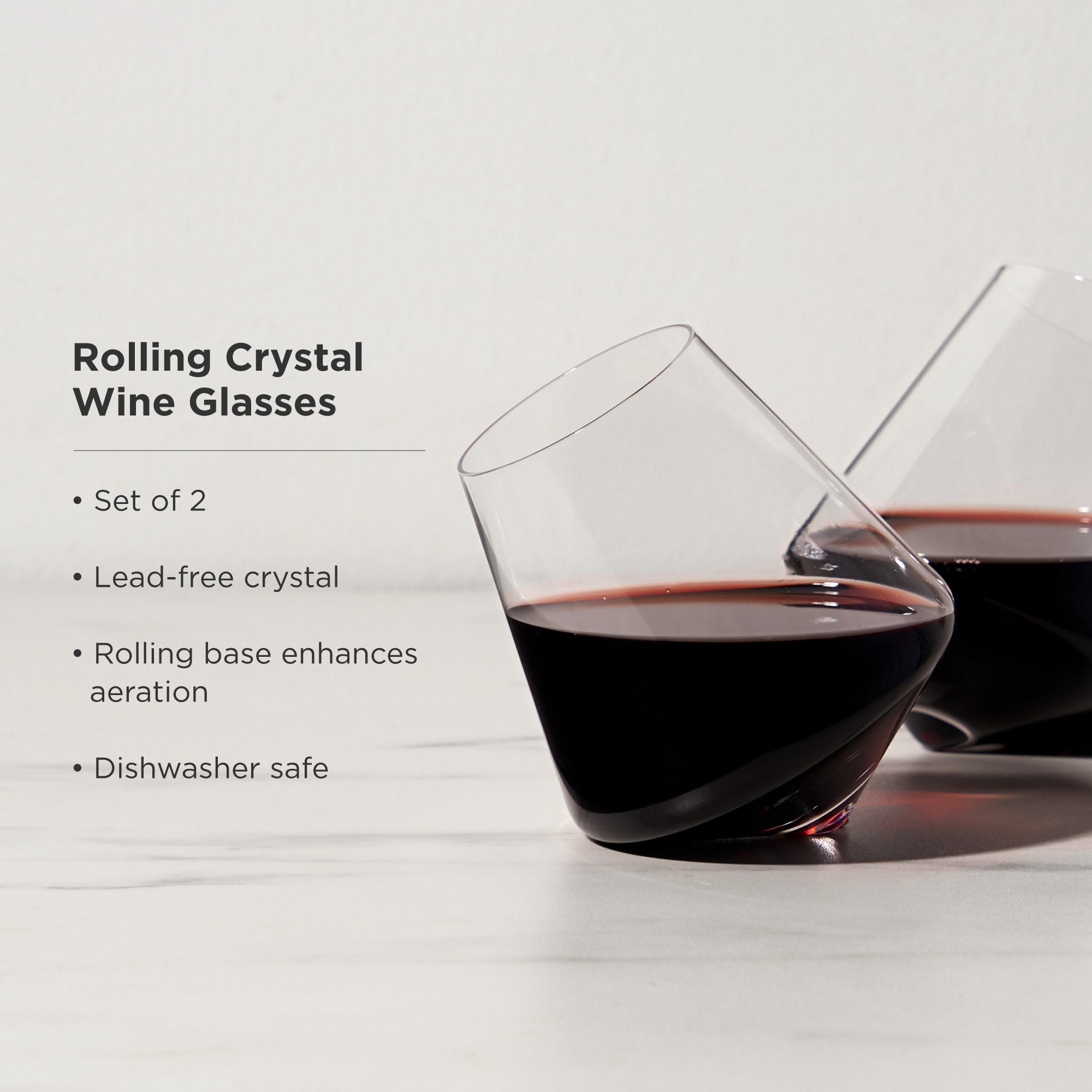 Flexi Stemless Wine Glass 2PK Tumblers 8OZ - Sigel's Fine Wines & Great  Spirits