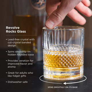 PROFESSIONAL QUALITY BARWARE AND GLASSWARE - Stunning materials and giftable packaging define our bar tools and glassware from spinning glasses to aerating tumblers. We vet our products with our professional bartender community.