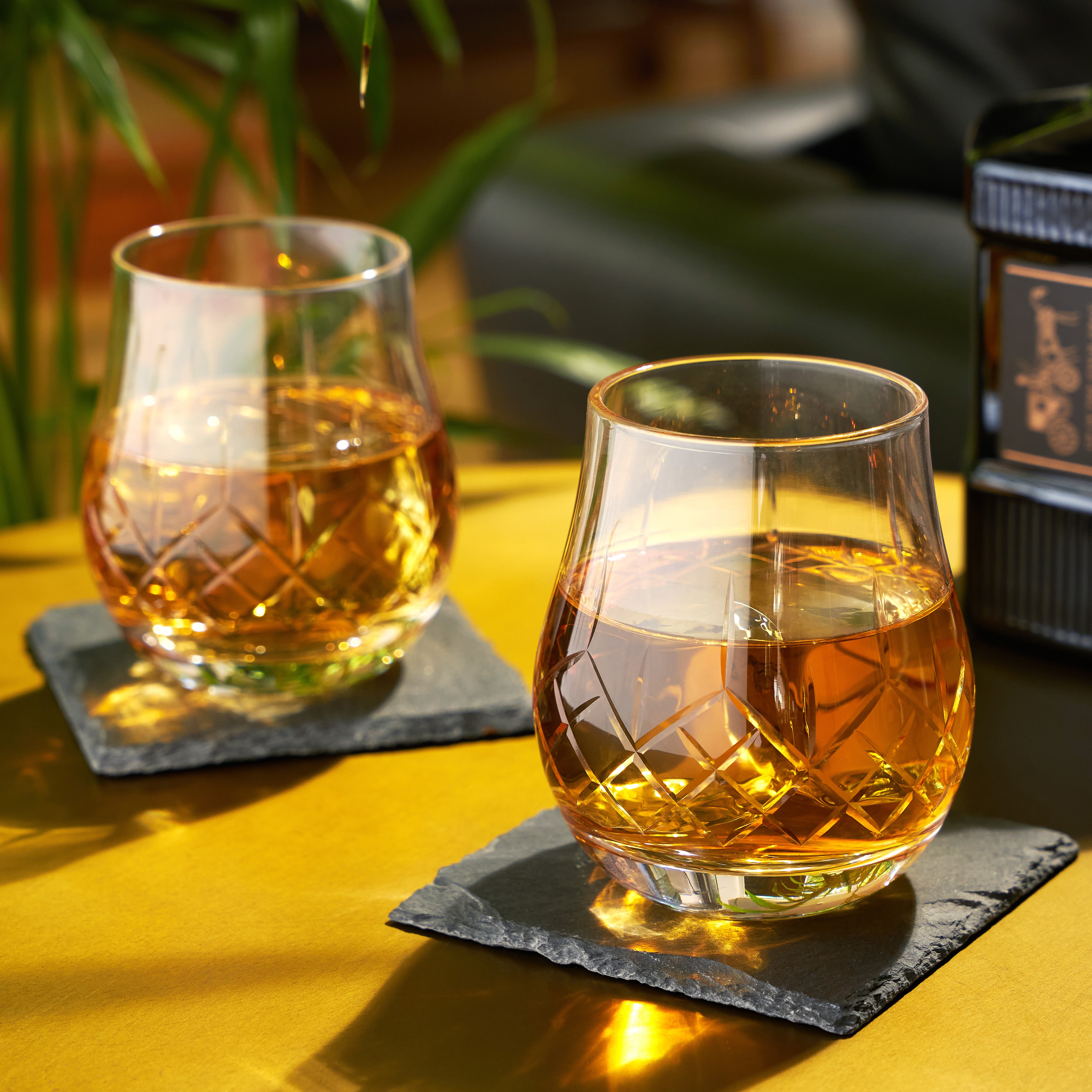 Admiral Crystal Heavyweight Bourbon Glasses Viski