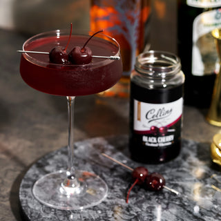 Stemmed Black Cherries 11 oz