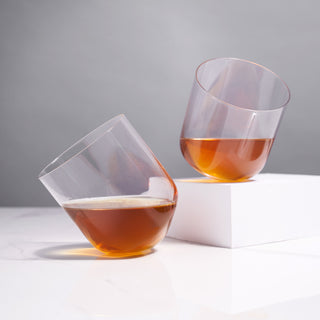 SPARKLING LEAD-FREE CRYSTAL – Celebrate with your favorite bourbon, rum, or rye with these beautifully designed, versatile tumblers. The smooth crystal, minimalist design, and clean lines create a glassware set with an elegant, contemporary flair.