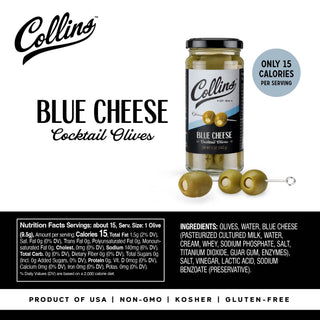 Gourmet Blue Cheese Olives 5 oz