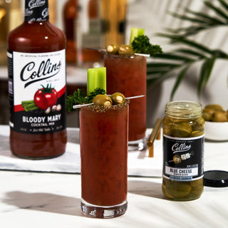 MADE USING TOMATO, WORCESTERSHIRE SAUCE AND A UNIQUE FLAVORFUL BLEND OF SPICES - Collins Bloody Mary mixer includes all of the classic ingredients to create the flavor you know and love. Try with tequila for a bloody maria mix.