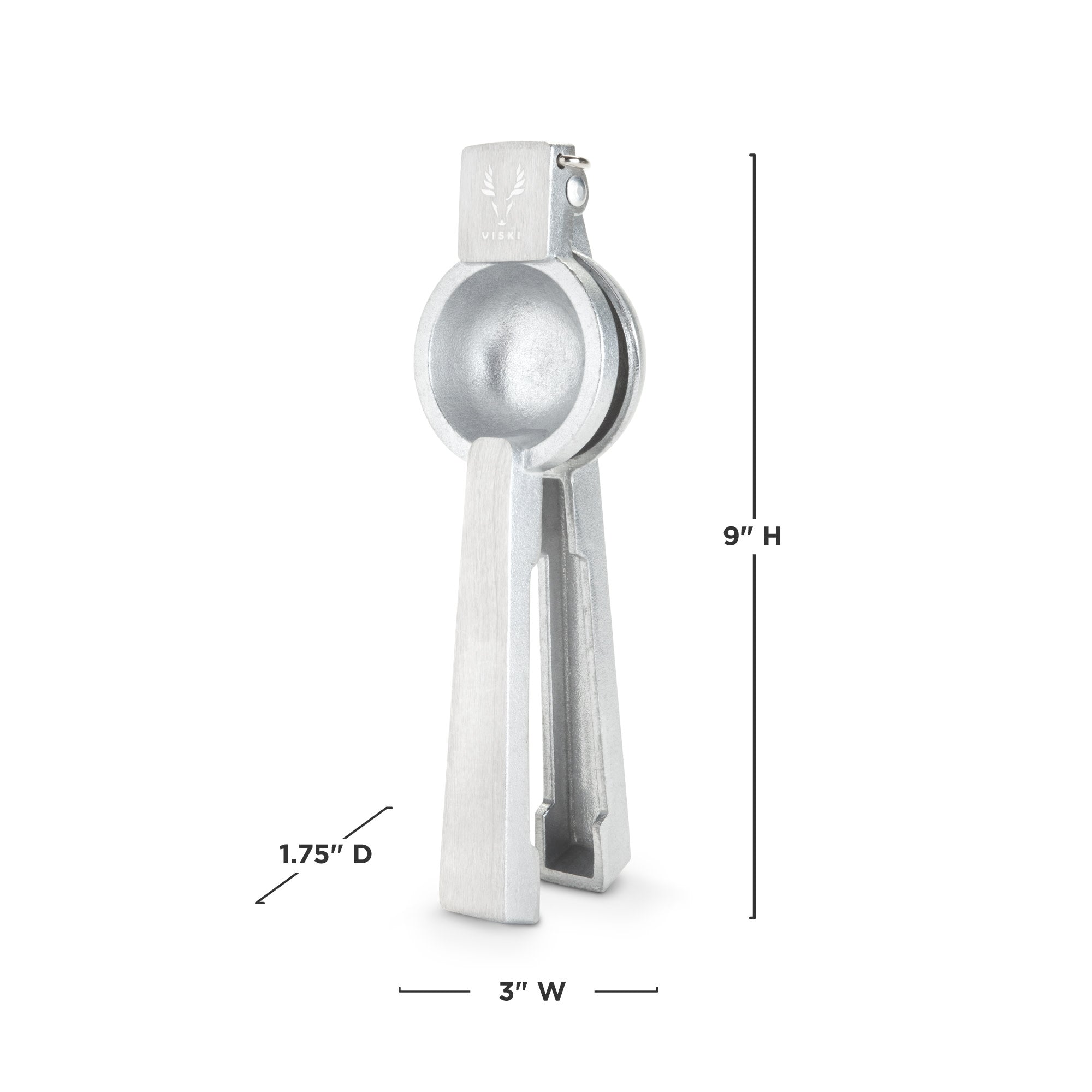 Viski Professional Citrus Press Lime Juicer, Lemon Squeezer for
